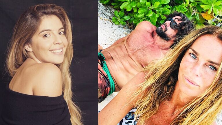 Dalma aplaudió la reacción de Sabrina ante la foto hot de su marido.