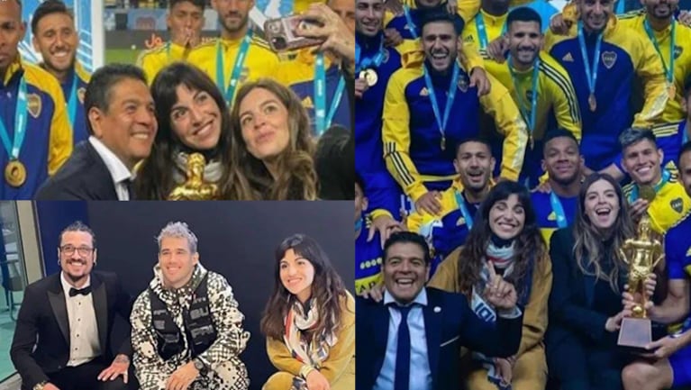 Dalma, Gianinna Maradona y Daniel Osvaldo participaron del homenaje a Diego en Dubai.