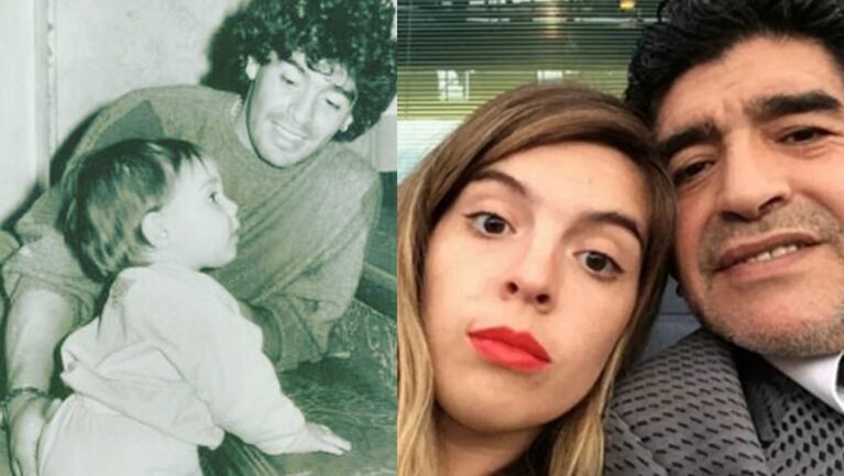 Dalma homenajeó a su papá con una tierna foto retro.