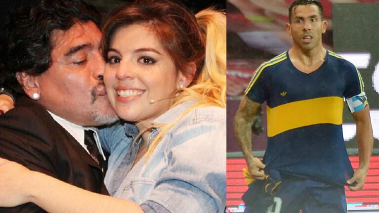 Dalma le agradeció a Carlitos por el homenaje a su papá.