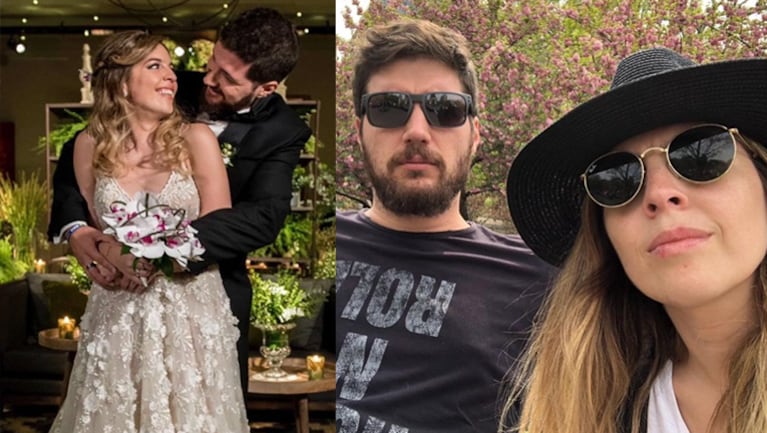 Dalma le dedicó a Andrés un romántico mensaje por su tercer aniversario de casados.