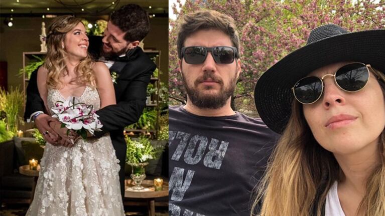 Dalma le dedicó a Andrés un romántico mensaje por su tercer aniversario de casados.