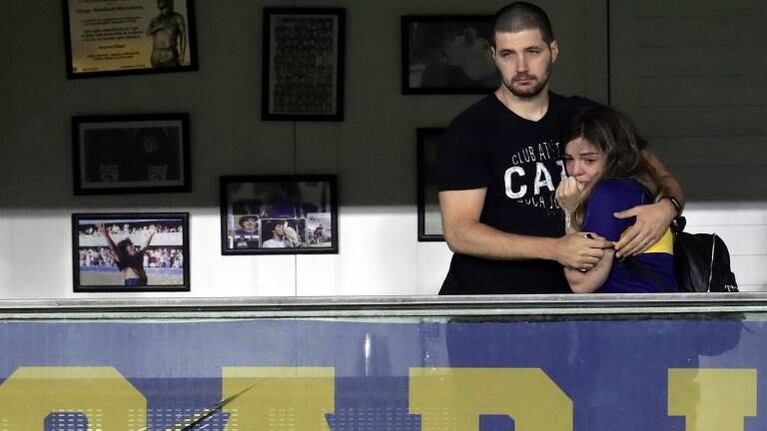 Dalma Maradona agradeció el hermoso homenaje de Boca a Diego