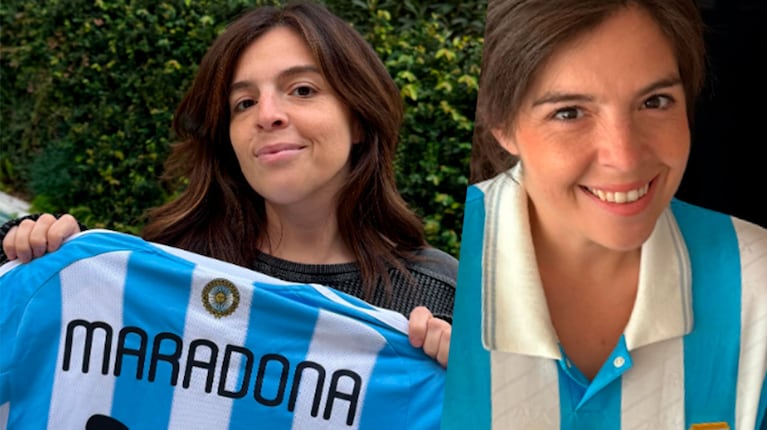 Dalma Maradona compartió un emotivo posteo antes de Argentina vs. Inglaterra (captura de Instagram)