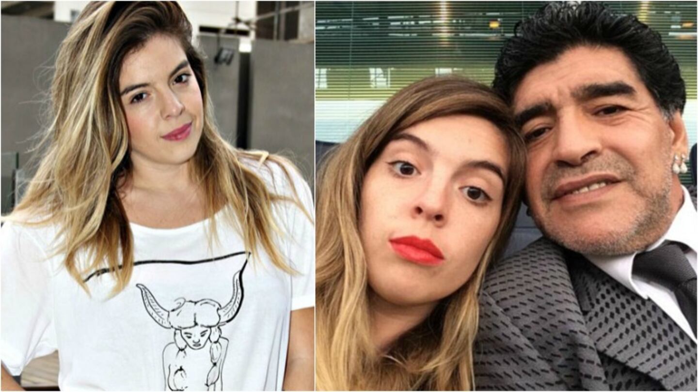 Dalma Maradona, dura sobre el entorno de Diego: "Es muy difícil ser amigo real de mi papá. No me puedo relacionar con ese mundo". Foto: Web