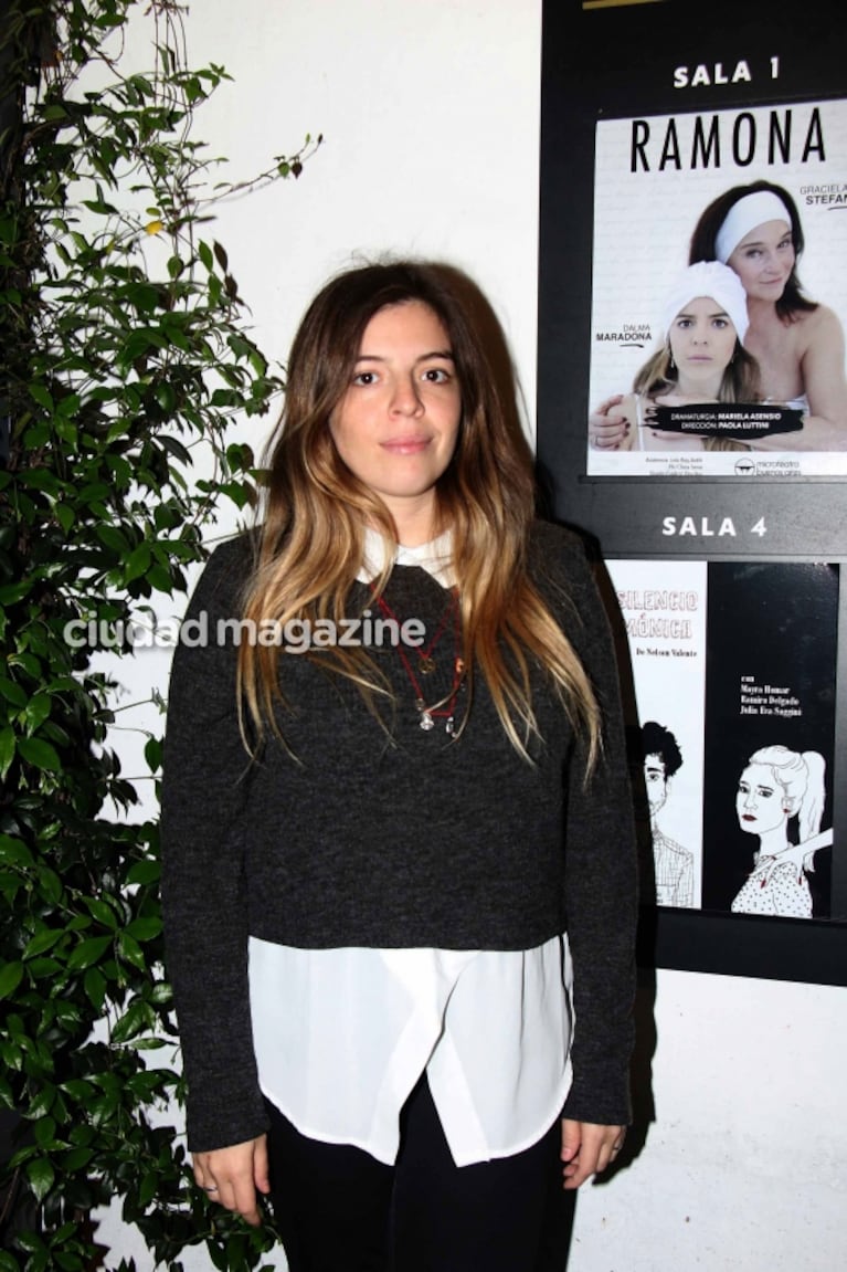 Dalma Maradona, embarazada de cuatro meses, debutó en teatro con Ramona: ¡fotos exclusivas!
