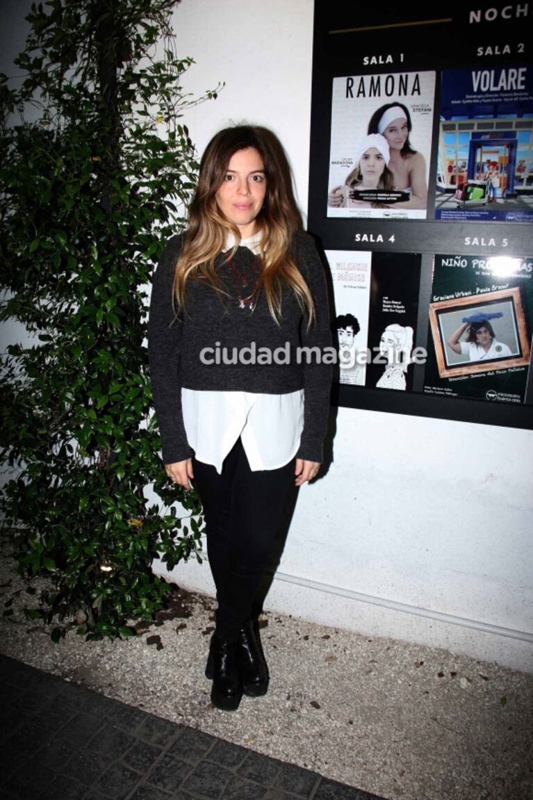 Dalma Maradona, embarazada de cuatro meses, debutó en teatro con Ramona: ¡fotos exclusivas!