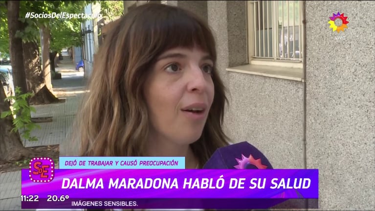Dalma Maradona habló con Socios del Espectáculo.