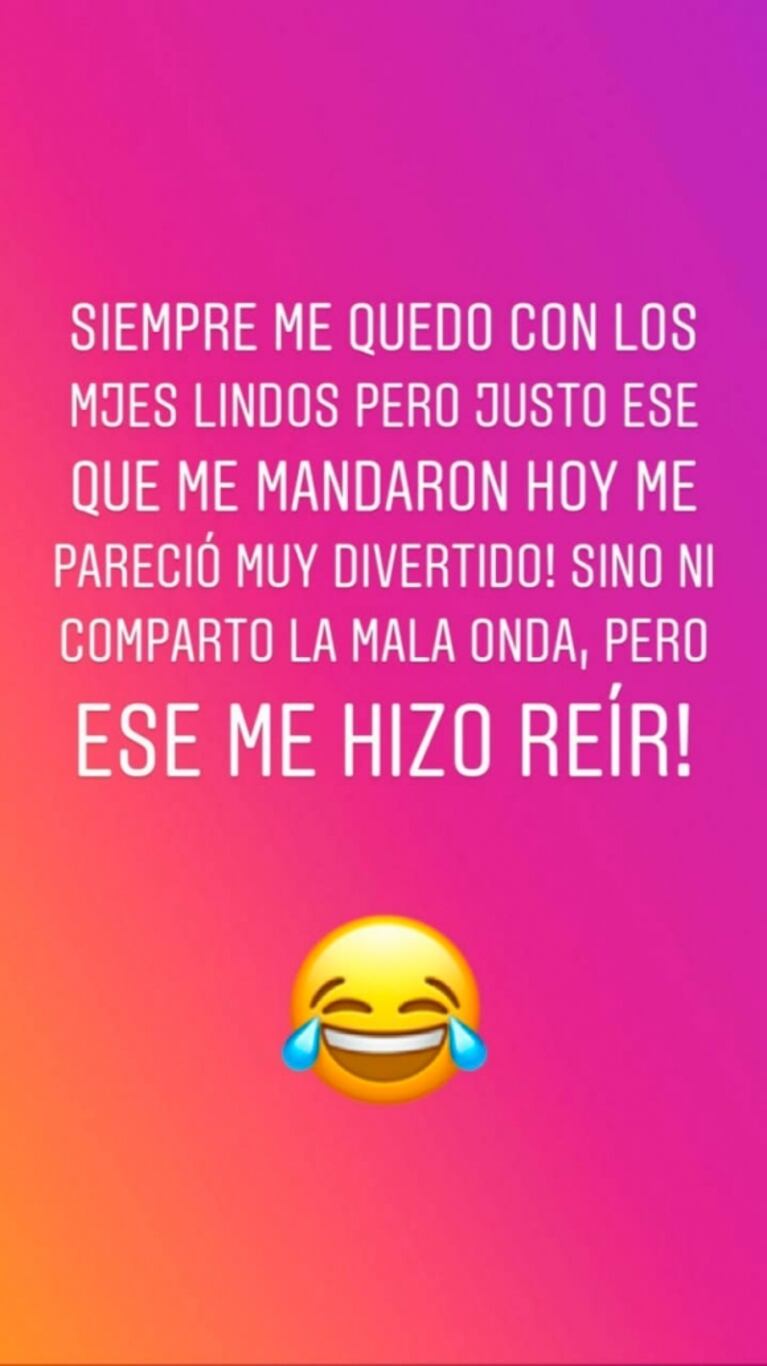 Dalma Maradona mostró su pancita de casi 5 meses y replicó la crítica de un seguidor: "¡Puede ser, eh!"