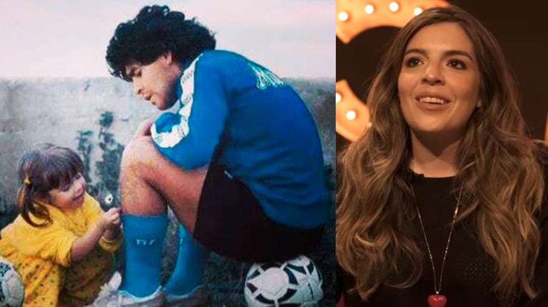 Dalma Maradona recreó un momento icónico con Diego Maradona. IG | dalmamaradona