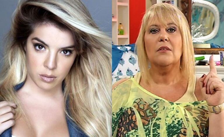Dalma Maradona se cruzó con Laura Ubfal en Twitter (Fotos: Web). 