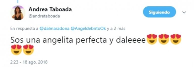 Dalma Maradona se postuló como panelista de Los Ángeles de la Mañana: "Si digo todo lo que pienso, voy presa"