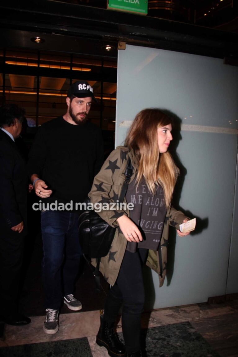 Dalma Maradona y Andrés Caldarelli, su primera salida de casados: varios famosos en el show de Benjamín Amadeo
