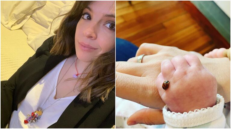 Dalma Maradona y un posteo muy especial por el cumplemes de Roma: ¡Felices 4 meses, amor de mi vida!