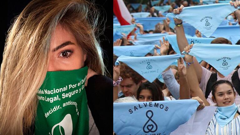 Dalma remarcó que está a favor del aborto legal.