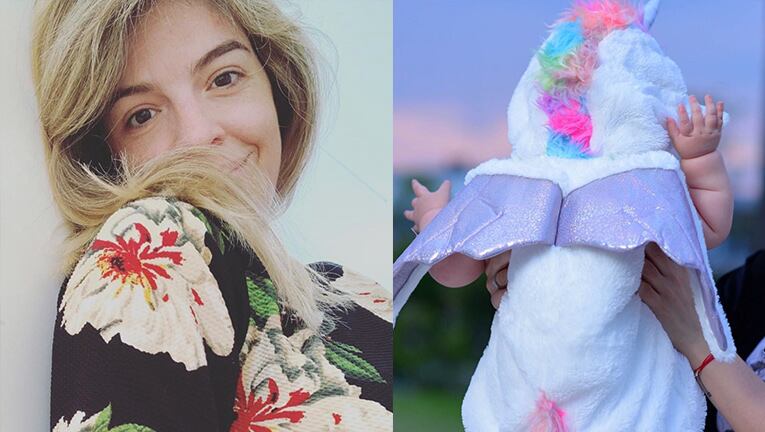 Dalma saludó a su hijita por su primer cumple.