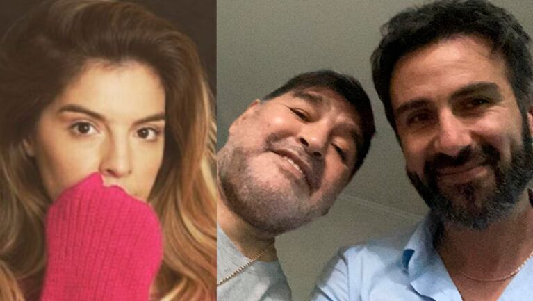 Dalma se refirió con furia a los chats del equipo médico de su papá.