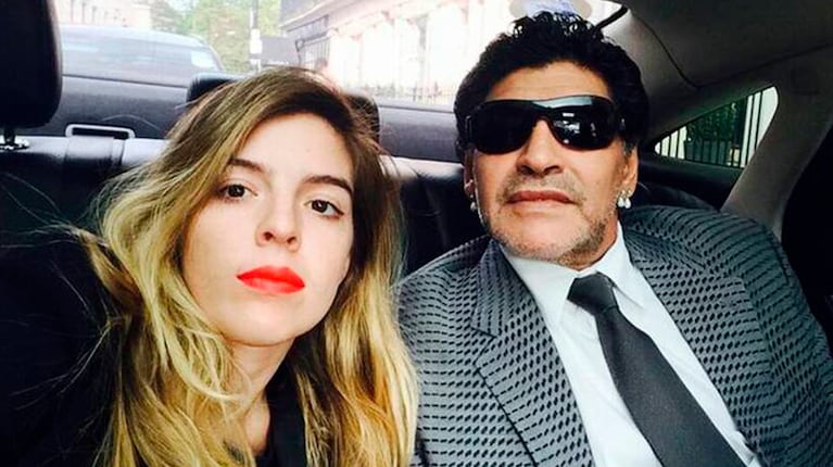 Dalma y Diego Maradona