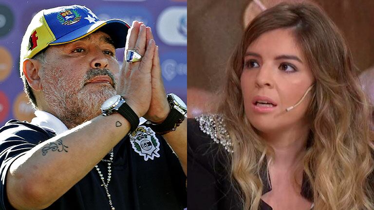 Dalma y Diego Maradona