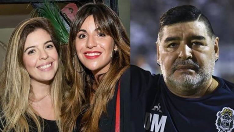Dalma y Gianinna Maradona reaccionaron a las acusaciones de abandono de la tumba de Diego.