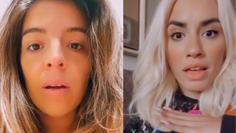 Dalma y Lali se expresaron sobre los femicidios en la Argentina.
