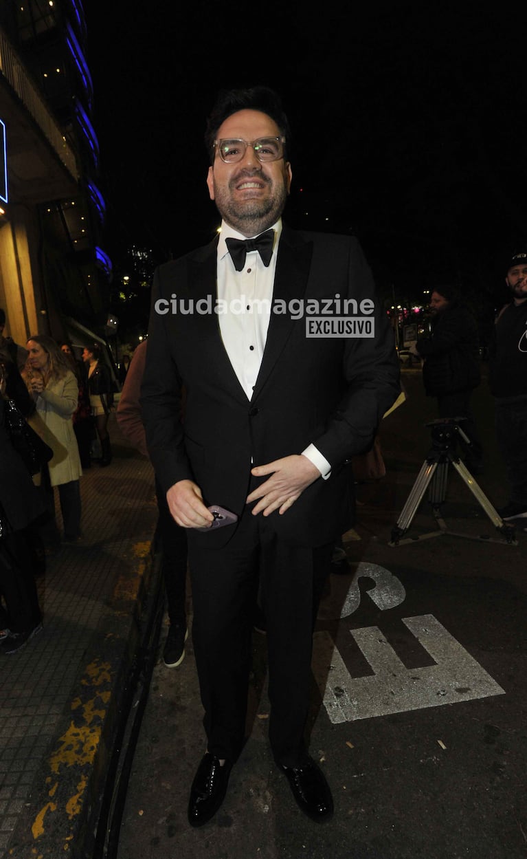 Damián Betular en los Premios Hugo (Foto: Movilpress).