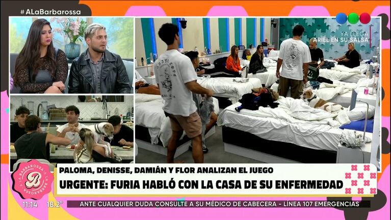 Damián Moya de Gran Hermano, doblemente afectado por el diagnóstico de Furia: “Mi mamá tiene lo mismo”