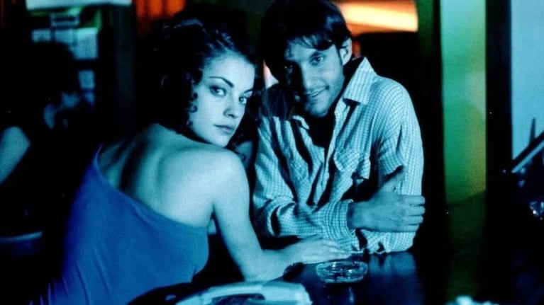 Damián Szifrón junto a Dolores Fonzi durante el rodaje de El fondo del mar.