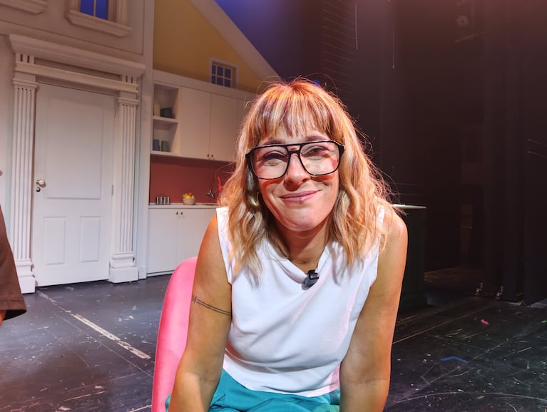 Dani la Chepi en Papá por Siempre, el musical.