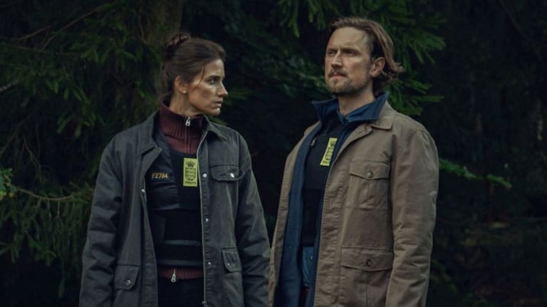 Danica Curcic como Naia Thulin y
Mikkel Boe Følsgaard como Mark Hess, una pareja de detectives y algo más.