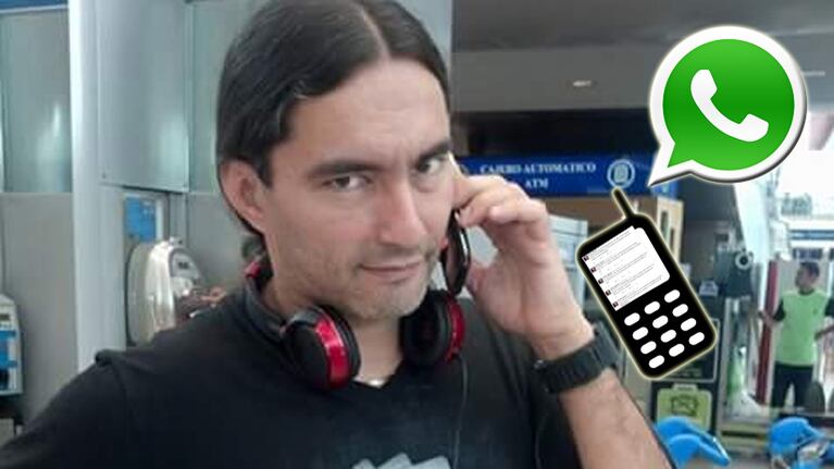 Daniel Agostini, fastidioso porque no lo paran de llamar por teléfono (Foto: Web)