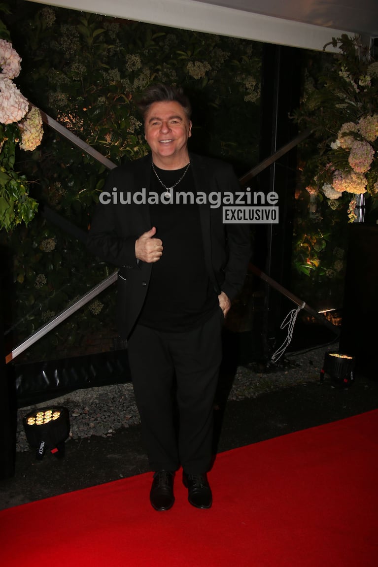 Daniel Ambrosino en la boda de Andrea Ghidone y Pablo Otero. (Foto: Movilpress)