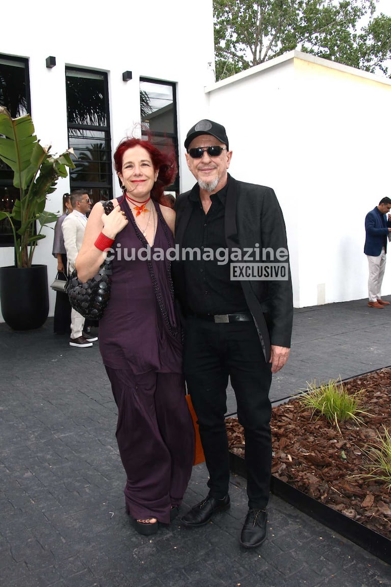 Daniel Aráoz y su esposa Renata Morini. (Foto: Movilpress)