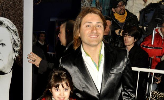 Daniel Gómez Rinaldi y su sobrina en el debut de Stravaganza (Foto: Jennifer Rubio). 