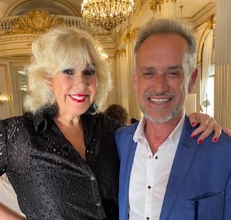 Daniel Meaglia y Georgina Barbarossa. Foto: Instagram @geobarbarossa
