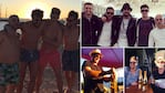 Daniel Osvaldo con amigos en Ibiza, recién separado de Jimena Barón (Foto: Instagram)