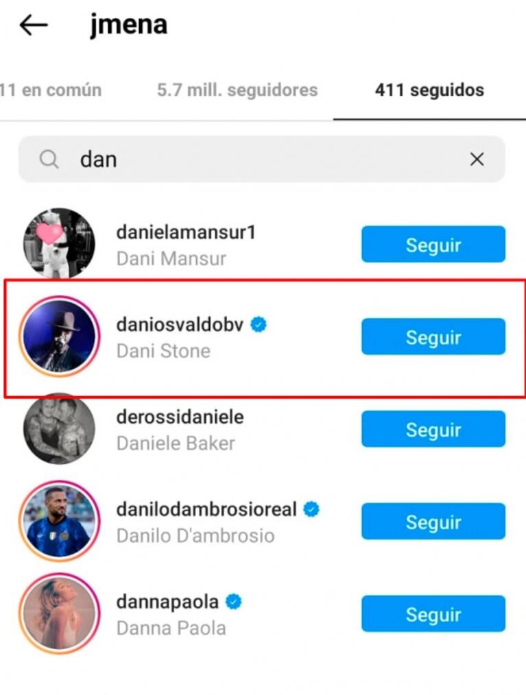 Daniel Osvaldo eliminó las fotos de los momentos cómplices y amorosos con Jimena Barón durante la cuarentena y la dejó de seguir en redes