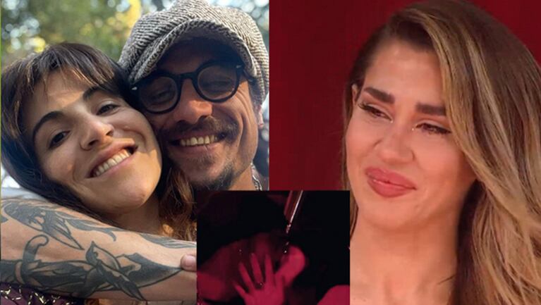 Daniel Osvaldo le dedicó a Gianinna Maradona un romántico posteo, el mismo día que Jimena Barón lloró en La Academia.