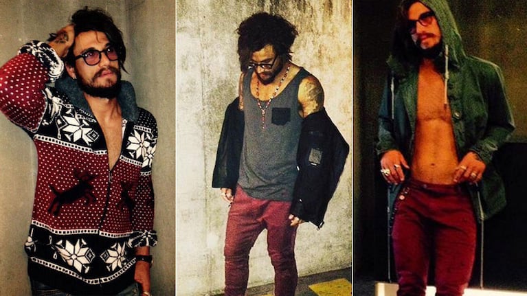 Daniel Osvaldo, modelo (Foto: Twitter)