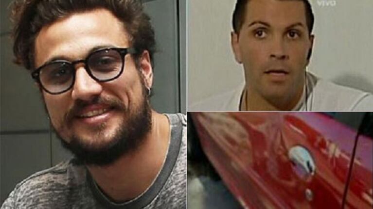 Daniel Osvaldo pidió disculpas por su agresión al auto del fotógrafo de Paparazzi. (Fotos: Web y Captura TV)