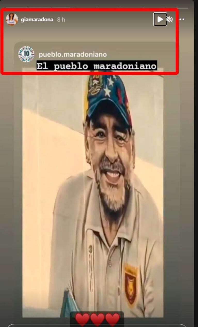 Daniel Osvaldo publicó una misteriosa postal romántica en medio de las idas y vueltas con Gianinna Maradona: "Te amo"