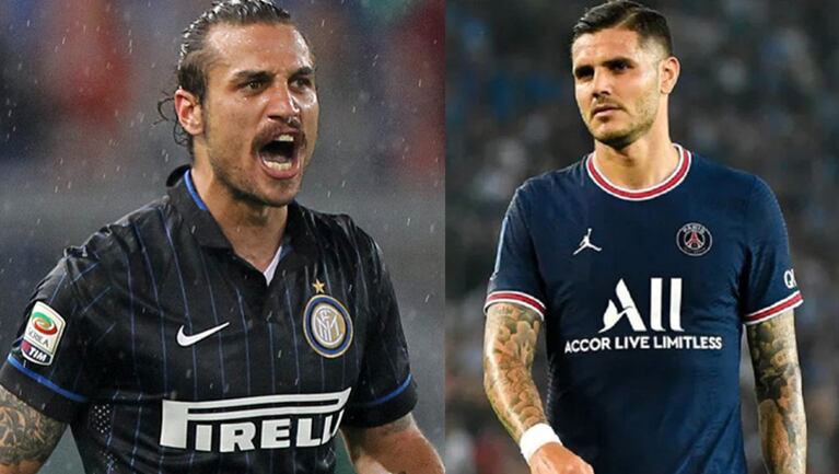 Daniel Osvaldo recordó su fuerte discusión con Mauro Icardi en pleno partido.