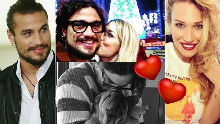 Daniel Osvaldo y Benedetta Mazza, muy enamorados en Portugal (Fotos: Instagram y Web). 