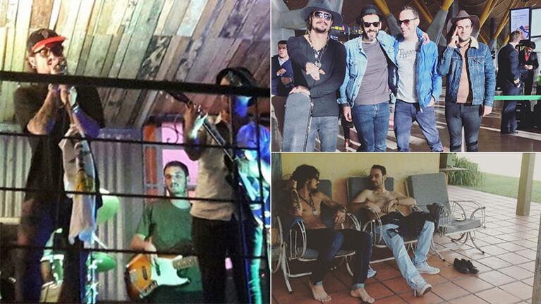 Daniel Osvaldo y su nueva vida rockera en la Argentina (Foto: Instagram)