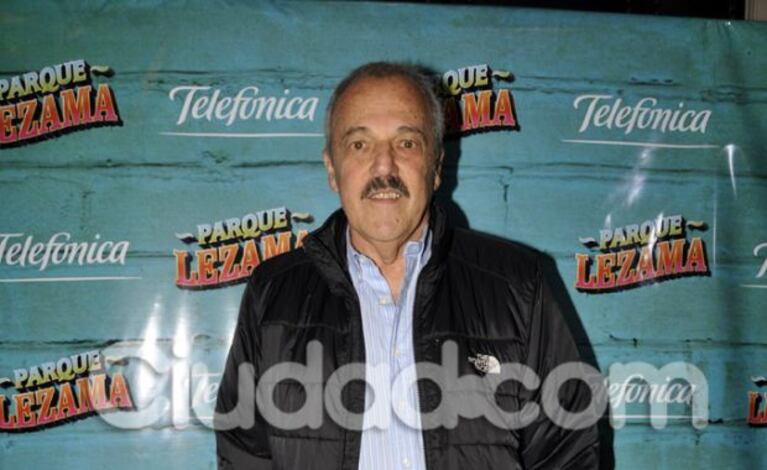 Daniel Rabinovich en el estreno de Parque Lezama (Foto: Jennifer Rubio). 