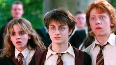 Daniel Radcliffe, Emma Watson y Rupert Grint , el elenco original de las películas de Harry Potter (Fotos: Warner Bros. Discovery)