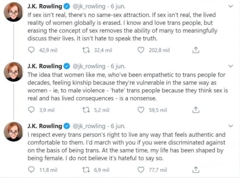 Daniel Radcliffe habló de los dichos de J.K. Rowling sobre las personas trans: "Lo lamento profundamente"