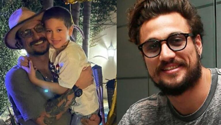 Daniel saludó a su hijo por su séptimo cumple.