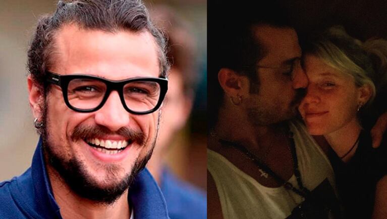 Daniel se mostró muy enamorado de su novia, Constanza.