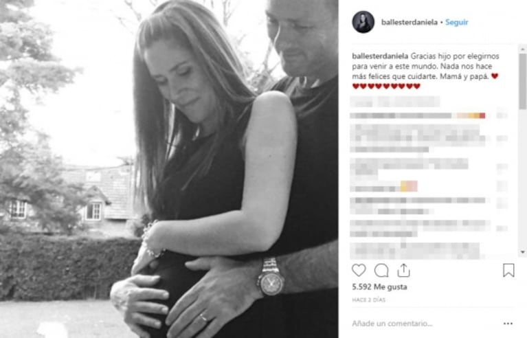 Daniela Ballester espera a su primer hijo: "Gracias por elegirnos para venir a este mundo"